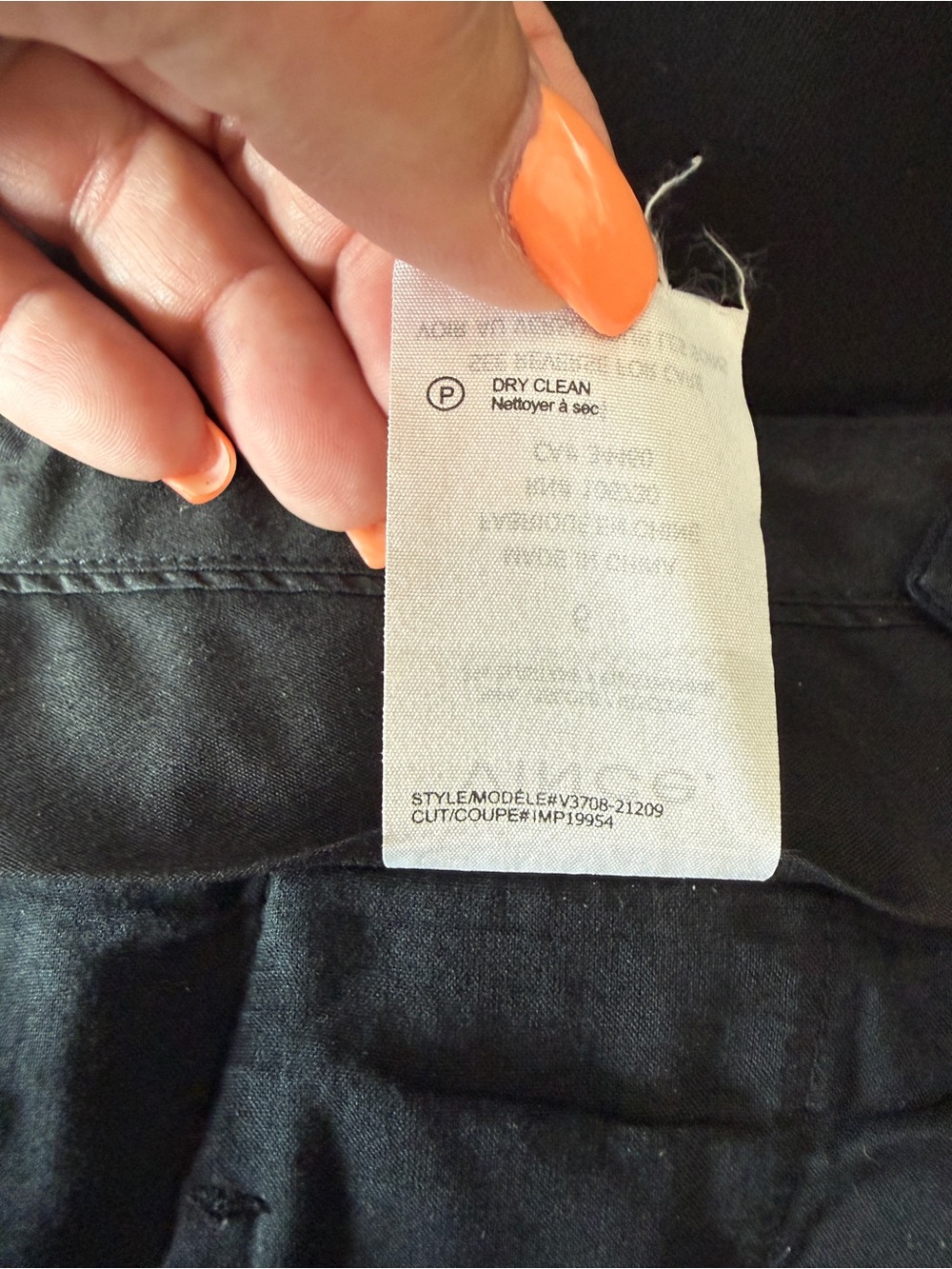 Vince Black Slim Ankle Pants Size 6 Stretch Career Office Trousers 25401 - Picture 13 of 15